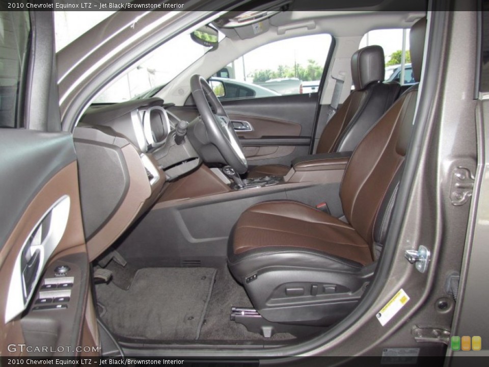 Jet Black/Brownstone Interior Photo for the 2010 Chevrolet Equinox LTZ #55586192