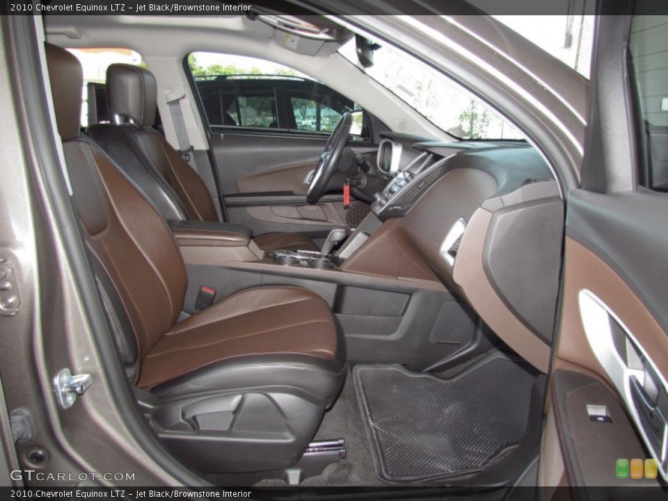 Jet Black/Brownstone Interior Photo for the 2010 Chevrolet Equinox LTZ #55586200