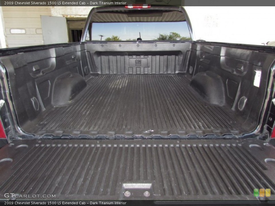 Dark Titanium Interior Trunk for the 2009 Chevrolet Silverado 1500 LS Extended Cab #55586404