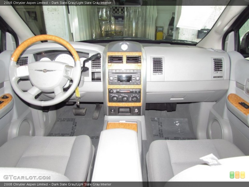 Dark Slate Gray/Light Slate Gray Interior Dashboard for the 2008 Chrysler Aspen Limited #55586625