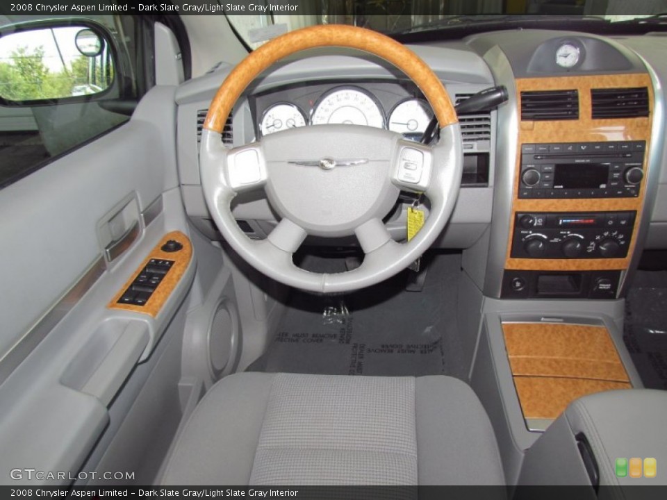 Dark Slate Gray/Light Slate Gray Interior Dashboard for the 2008 Chrysler Aspen Limited #55586632