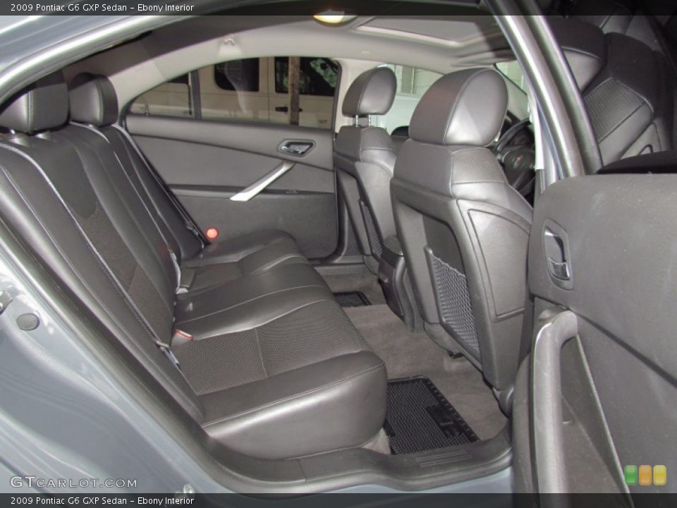 Ebony Interior Photo for the 2009 Pontiac G6 GXP Sedan #55586860