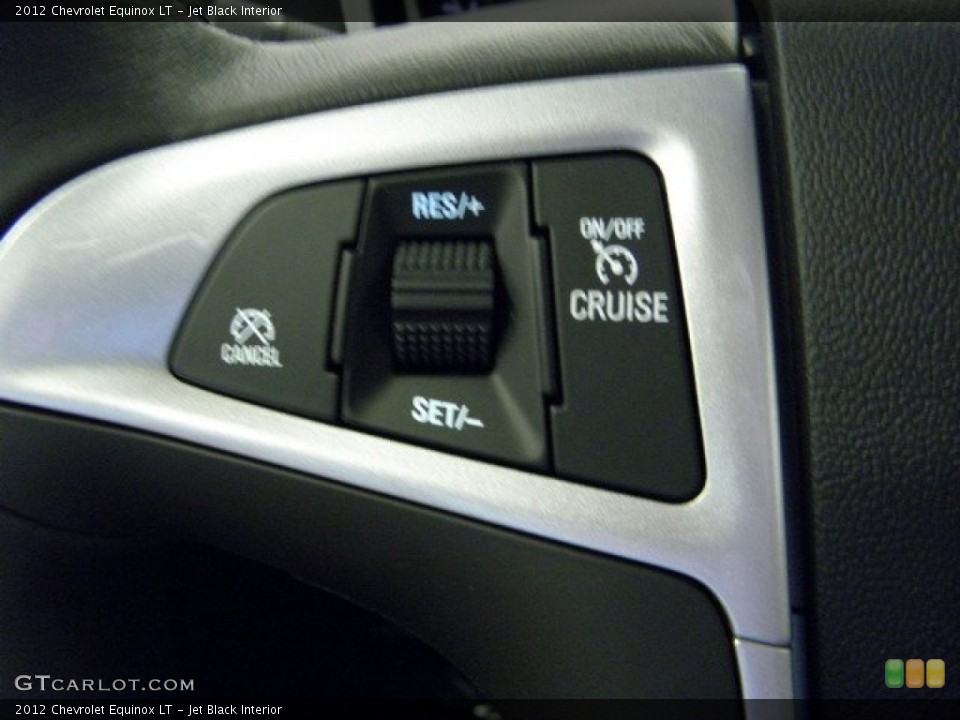 Jet Black Interior Controls for the 2012 Chevrolet Equinox LT #55588171