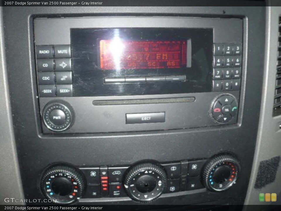 Gray Interior Audio System for the 2007 Dodge Sprinter Van 2500 Passenger #55588366