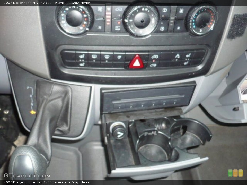 Gray Interior Controls for the 2007 Dodge Sprinter Van 2500 Passenger #55588373