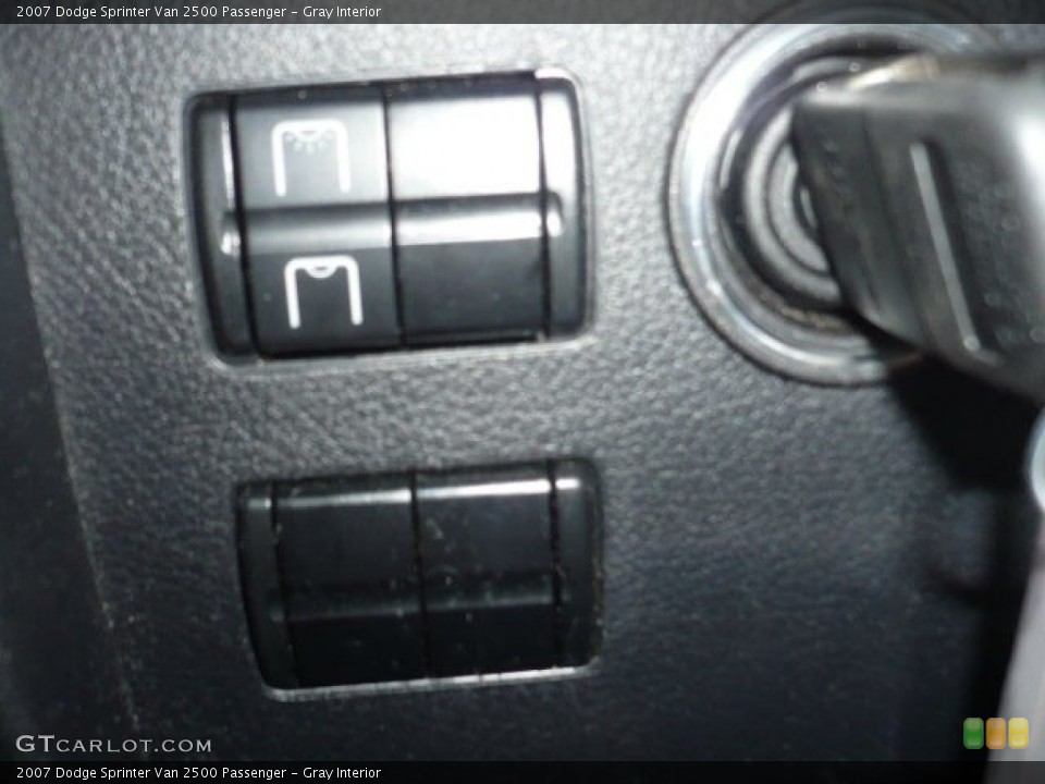 Gray Interior Controls for the 2007 Dodge Sprinter Van 2500 Passenger #55588384