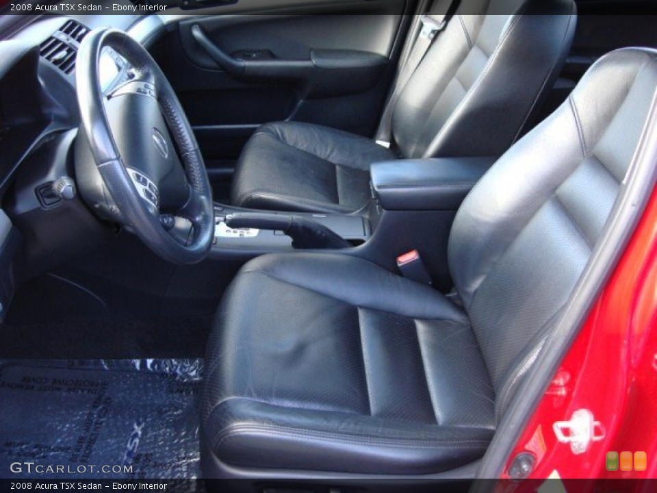 Ebony Interior Photo for the 2008 Acura TSX Sedan #55589596
