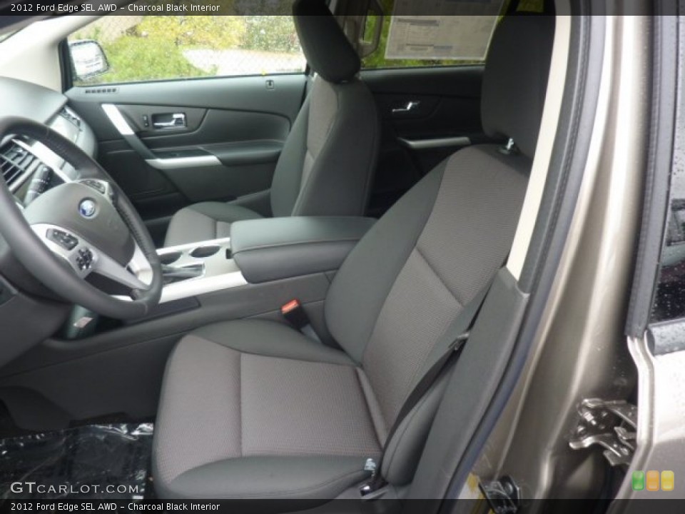 Charcoal Black Interior Photo for the 2012 Ford Edge SEL AWD #55591954