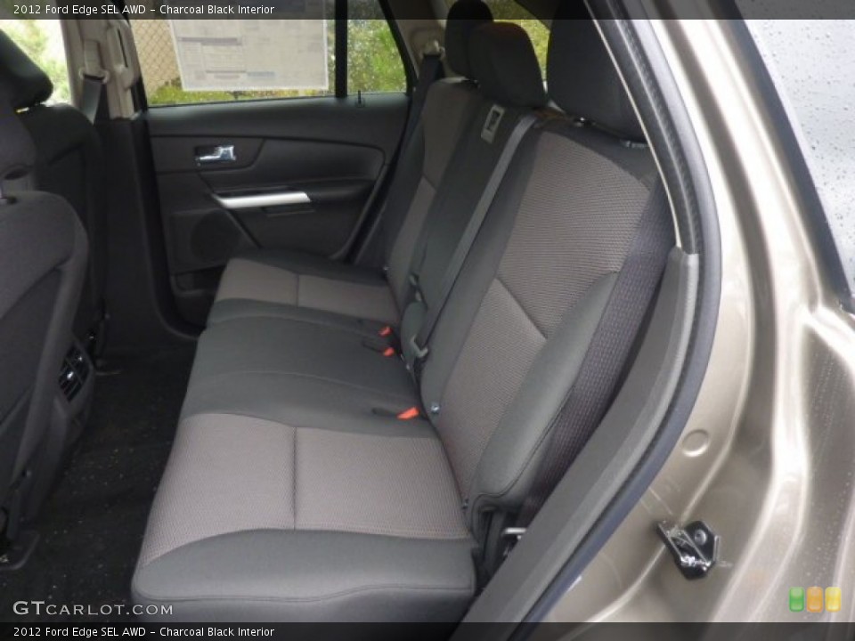 Charcoal Black Interior Photo for the 2012 Ford Edge SEL AWD #55591960