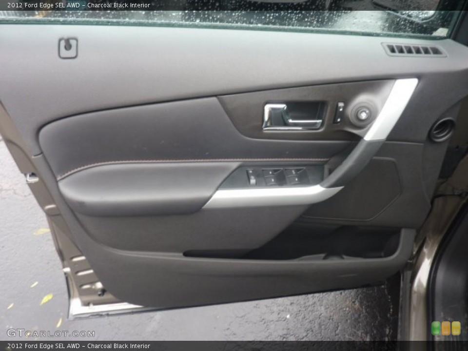 Charcoal Black Interior Door Panel for the 2012 Ford Edge SEL AWD #55591972