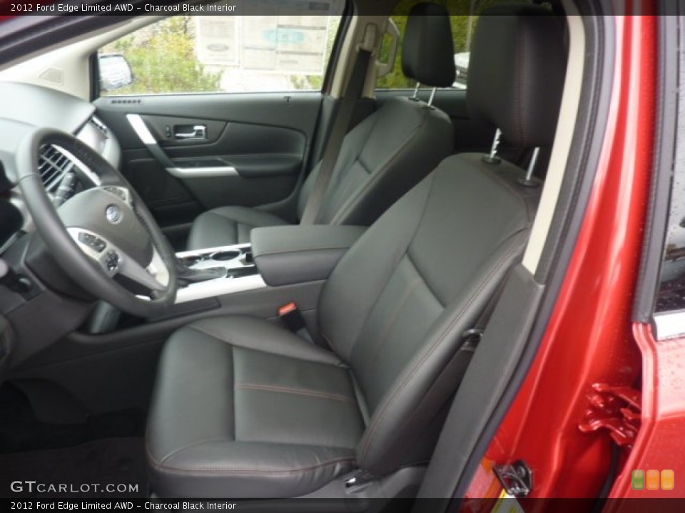 Charcoal Black Interior Photo for the 2012 Ford Edge Limited AWD #55592041