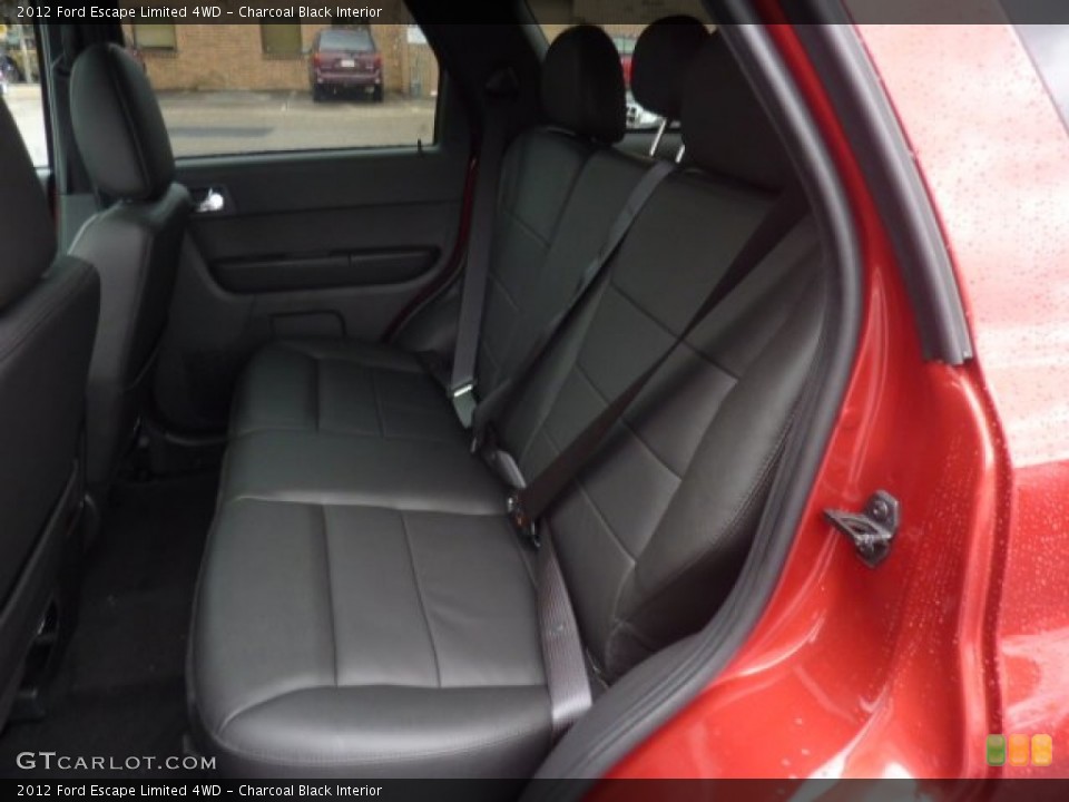 Charcoal Black Interior Photo for the 2012 Ford Escape Limited 4WD #55592134