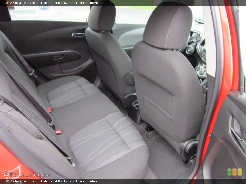Jet Black/Dark Titanium Interior Photo for the 2012 Chevrolet Sonic LT Hatch #55593709