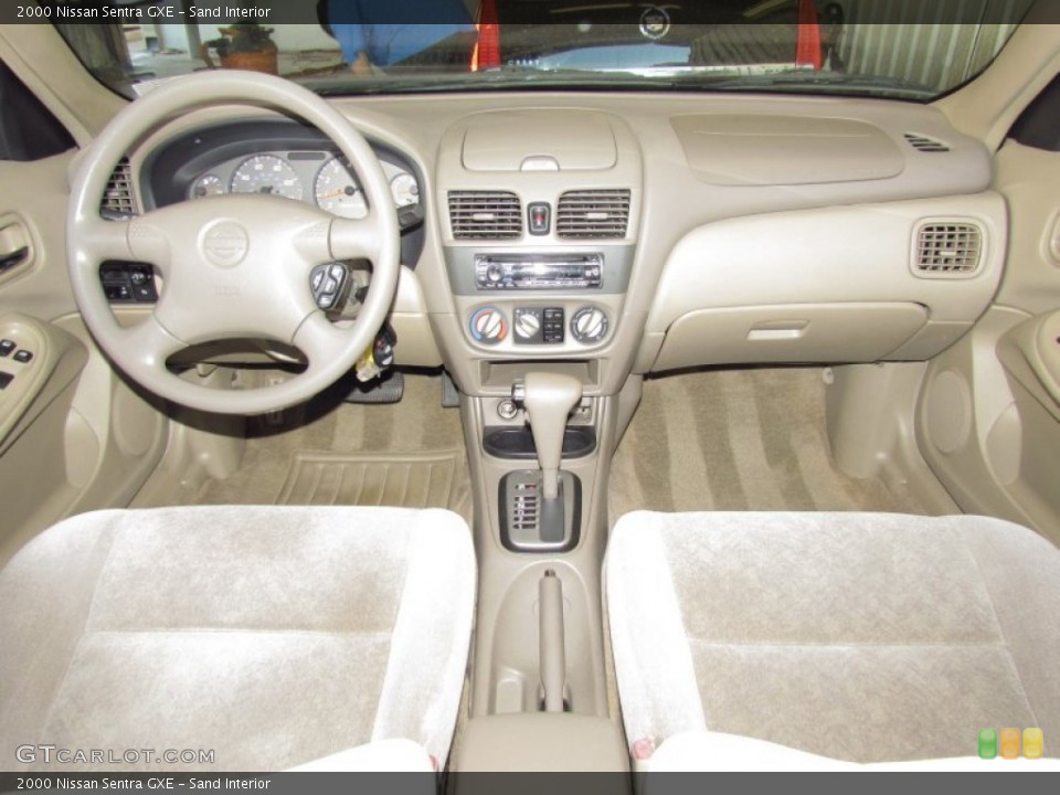 Sand Interior Dashboard for the 2000 Nissan Sentra GXE #55595131