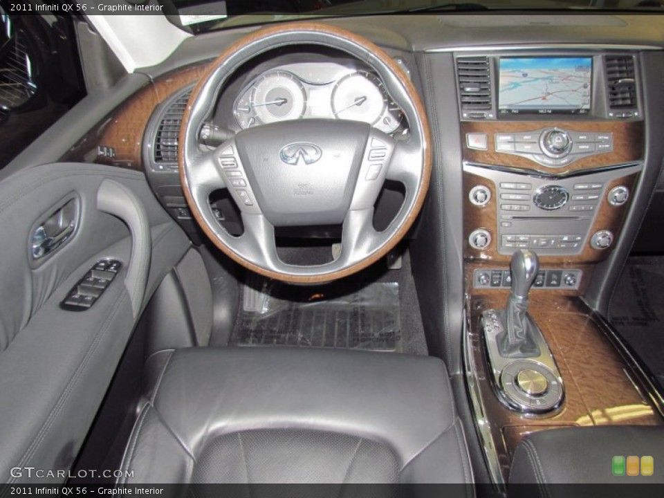 Graphite Interior Dashboard for the 2011 Infiniti QX 56 #55596259