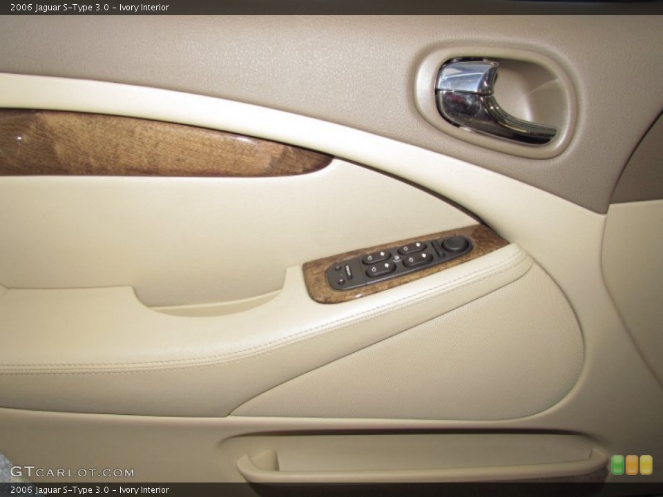 Ivory Interior Door Panel for the 2006 Jaguar S-Type 3.0 #55596442