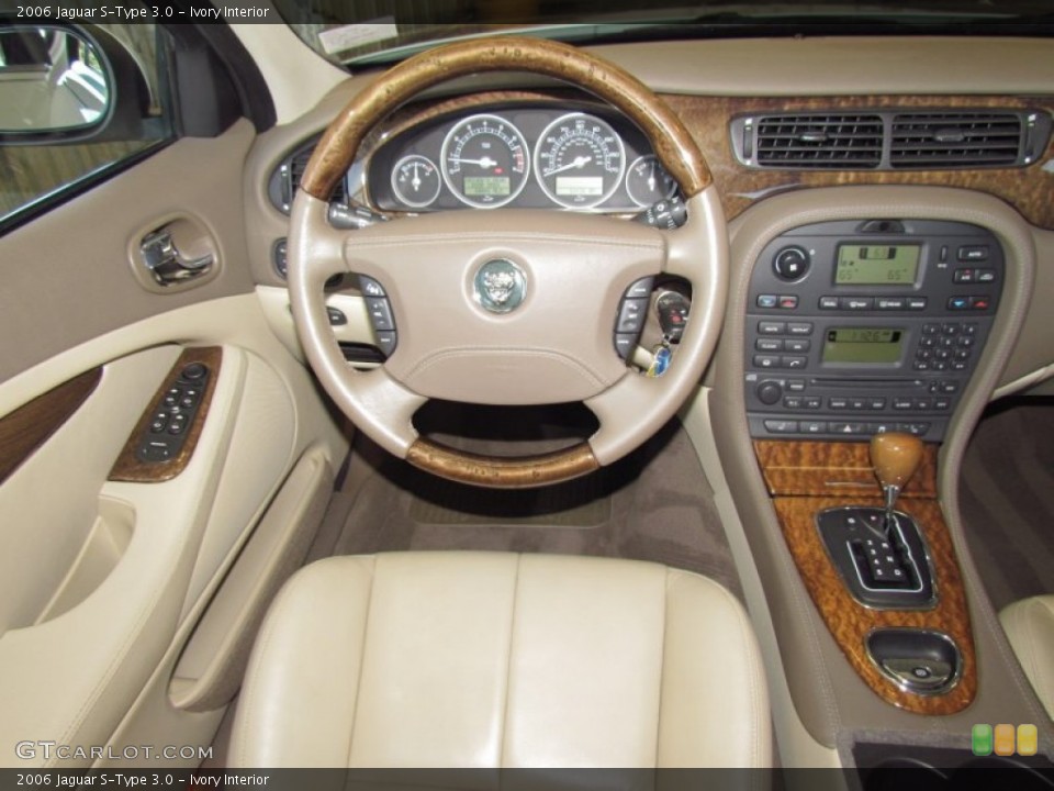 Ivory Interior Dashboard for the 2006 Jaguar S-Type 3.0 #55596457