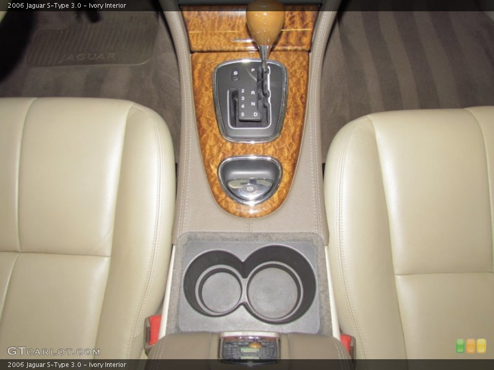 Ivory Interior Transmission for the 2006 Jaguar S-Type 3.0 #55596478