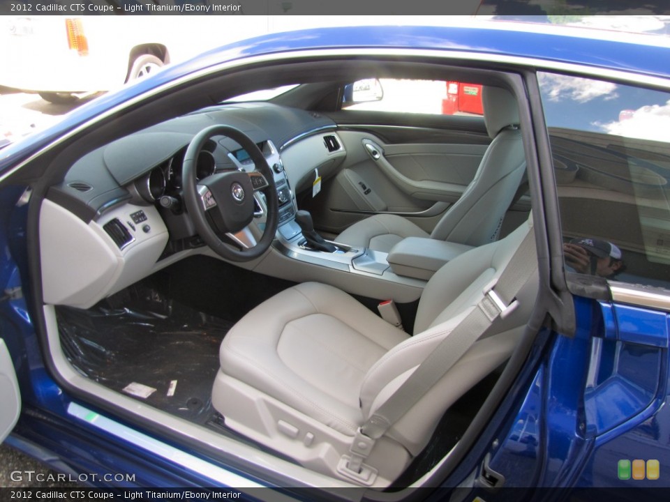 Light Titanium/Ebony Interior Photo for the 2012 Cadillac CTS Coupe #55596820