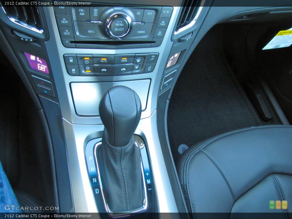 Ebony/Ebony Interior Transmission for the 2012 Cadillac CTS Coupe #55597192
