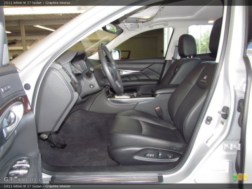 Graphite Interior Photo for the 2011 Infiniti M 37 Sedan #55597891
