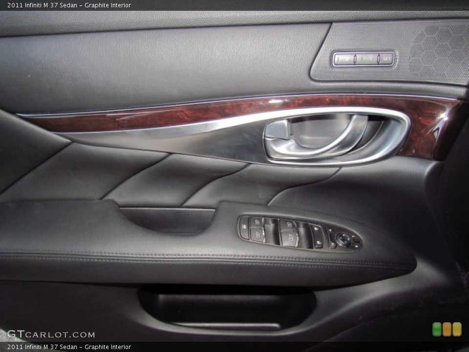 Graphite Interior Door Panel for the 2011 Infiniti M 37 Sedan #55597921
