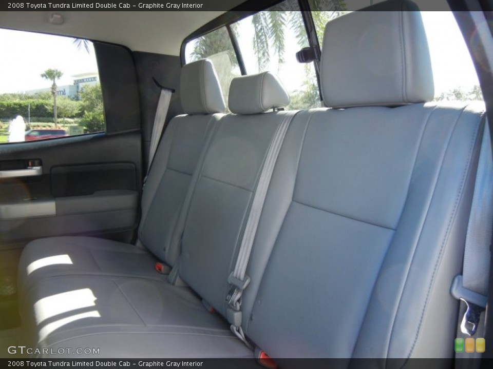 Graphite Gray Interior Photo for the 2008 Toyota Tundra Limited Double Cab #55598035