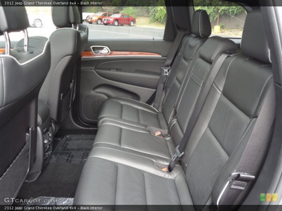 Black Interior Photo for the 2012 Jeep Grand Cherokee Overland 4x4 #55599259