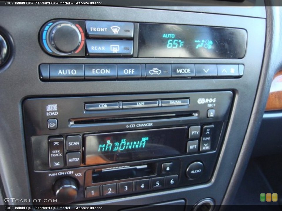 Graphite Interior Audio System for the 2002 Infiniti QX4  #55599508