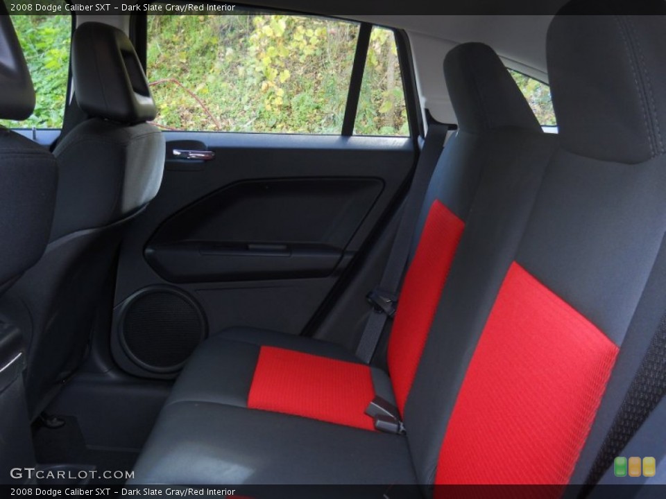 Dark Slate Gray/Red Interior Photo for the 2008 Dodge Caliber SXT #55599619