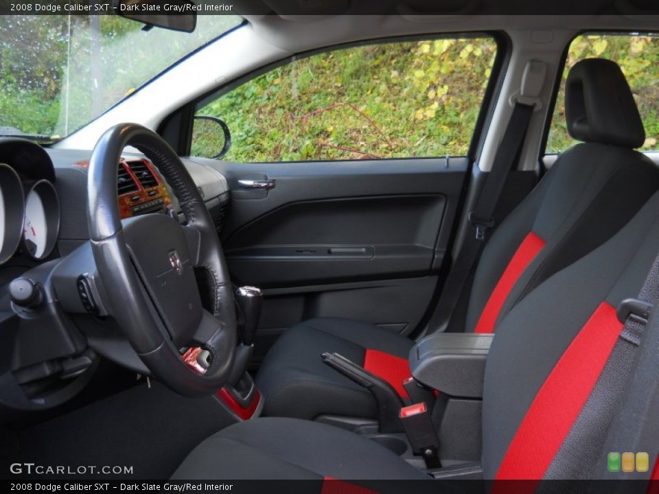 Dark Slate Gray/Red Interior Photo for the 2008 Dodge Caliber SXT #55599628