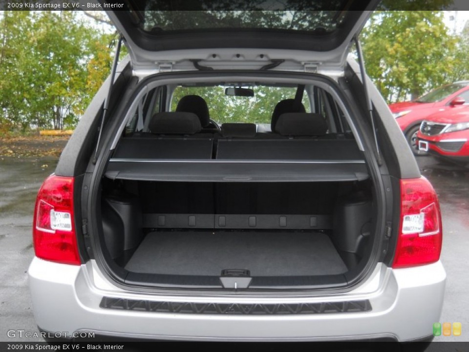 Black Interior Trunk for the 2009 Kia Sportage EX V6 #55599937