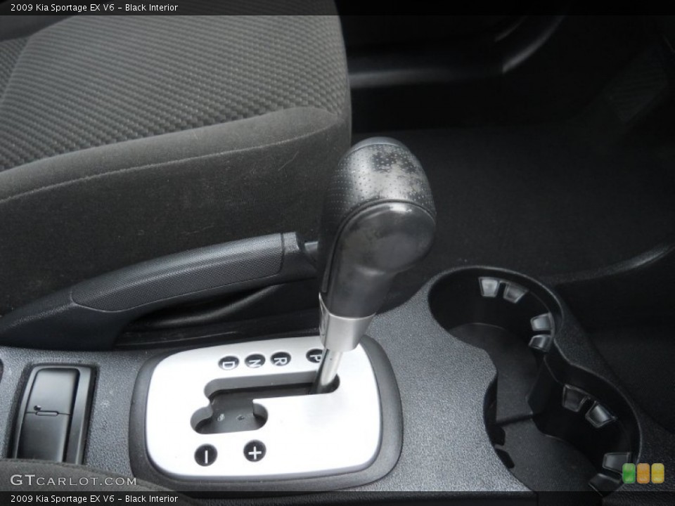 Black Interior Transmission for the 2009 Kia Sportage EX V6 #55600048