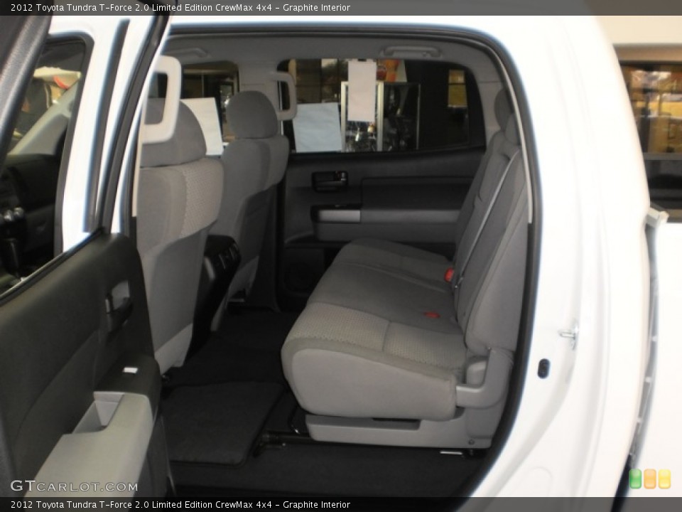 Graphite Interior Photo for the 2012 Toyota Tundra T-Force 2.0 Limited Edition CrewMax 4x4 #55601914