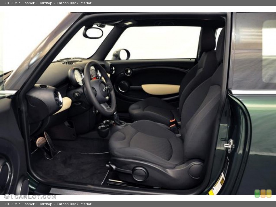 Carbon Black Interior Photo for the 2012 Mini Cooper S Hardtop #55602304