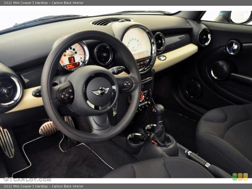 Carbon Black Interior Dashboard for the 2012 Mini Cooper S Hardtop #55602328
