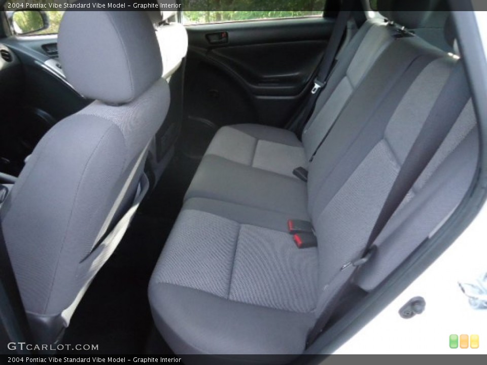 Graphite 2004 Pontiac Vibe Interiors