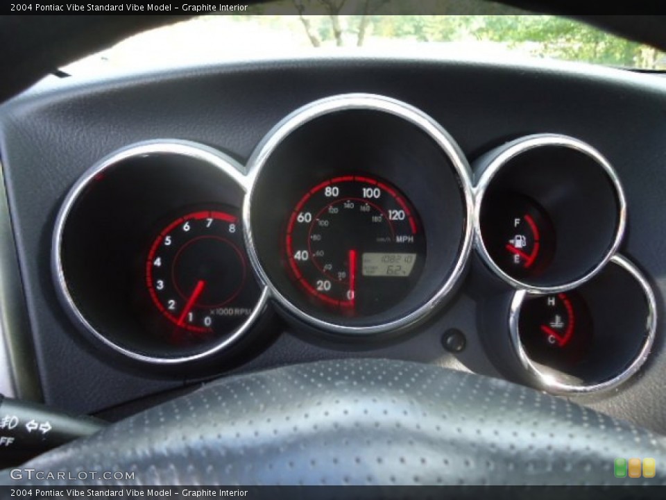 Graphite Interior Gauges for the 2004 Pontiac Vibe  #55602457