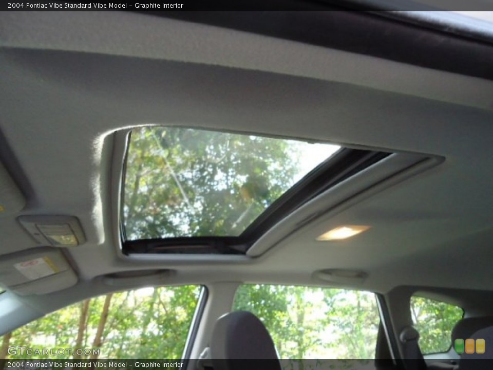 Graphite Interior Sunroof for the 2004 Pontiac Vibe  #55602556