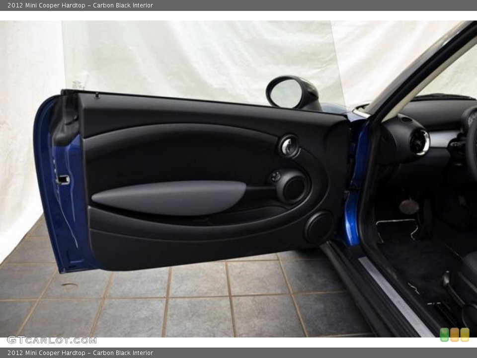 Carbon Black Interior Door Panel for the 2012 Mini Cooper Hardtop #55603762