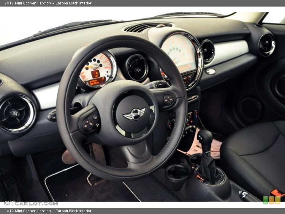 Carbon Black Interior Dashboard for the 2012 Mini Cooper Hardtop #55603780