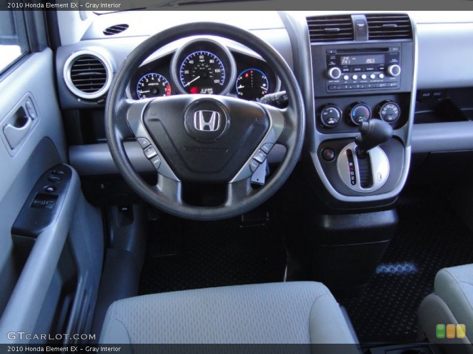 Gray Interior Dashboard for the 2010 Honda Element EX #55604605