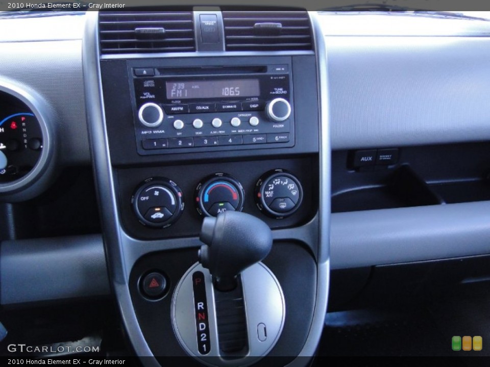 Gray Interior Controls for the 2010 Honda Element EX #55604614