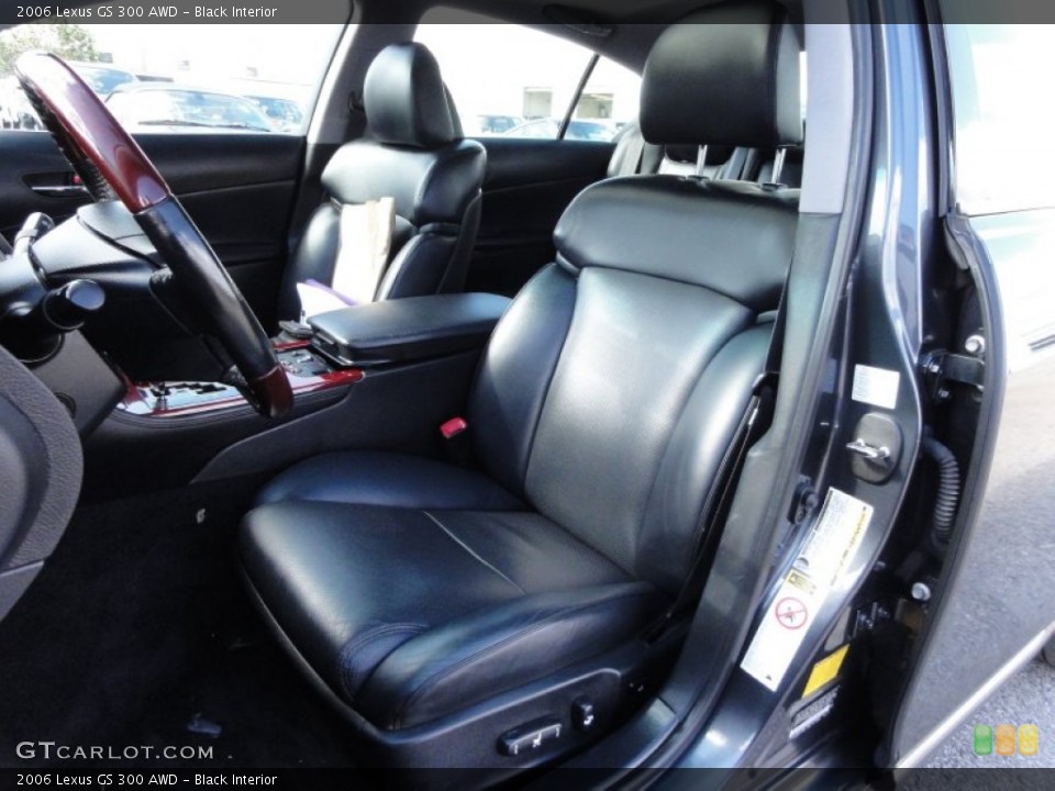 Black Interior Photo for the 2006 Lexus GS 300 AWD #55607482