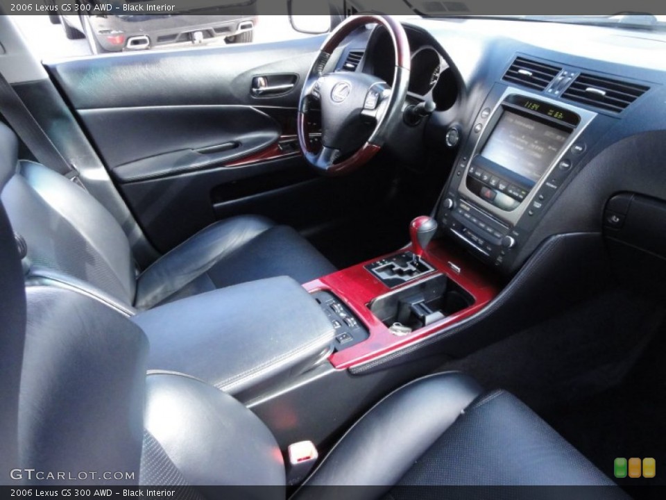 Black Interior Photo for the 2006 Lexus GS 300 AWD #55607500