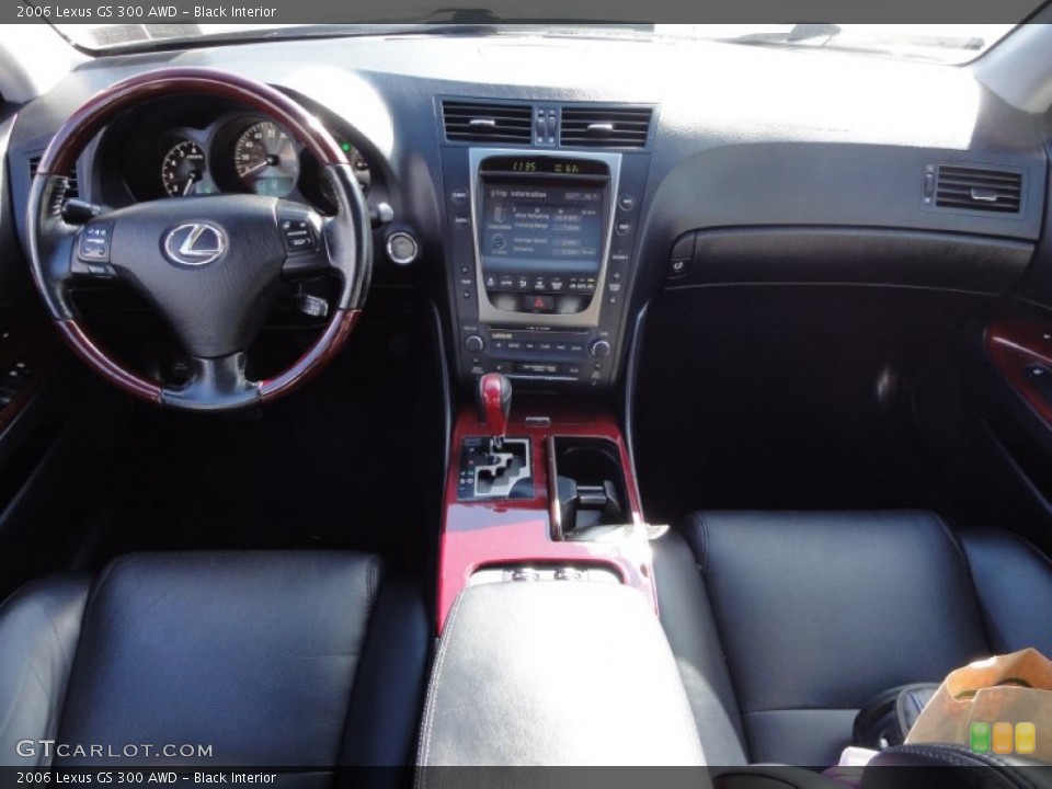 Black Interior Dashboard for the 2006 Lexus GS 300 AWD #55607584