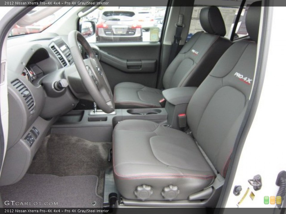 Pro 4X Gray/Steel Interior Photo for the 2012 Nissan Xterra Pro-4X 4x4 #55608016