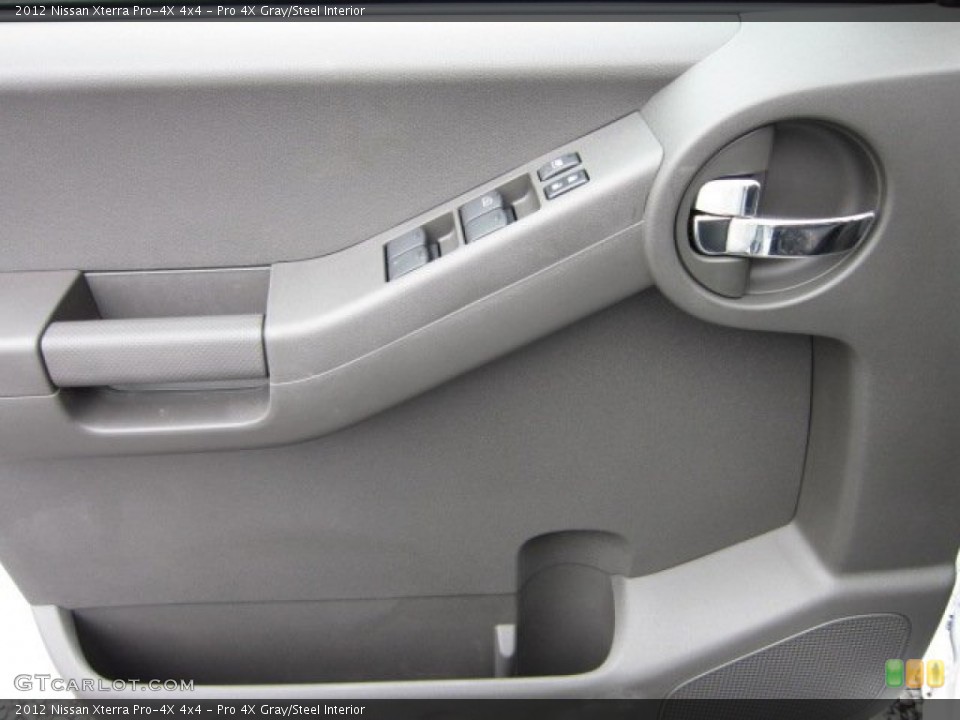 Pro 4X Gray/Steel Interior Door Panel for the 2012 Nissan Xterra Pro-4X 4x4 #55608046