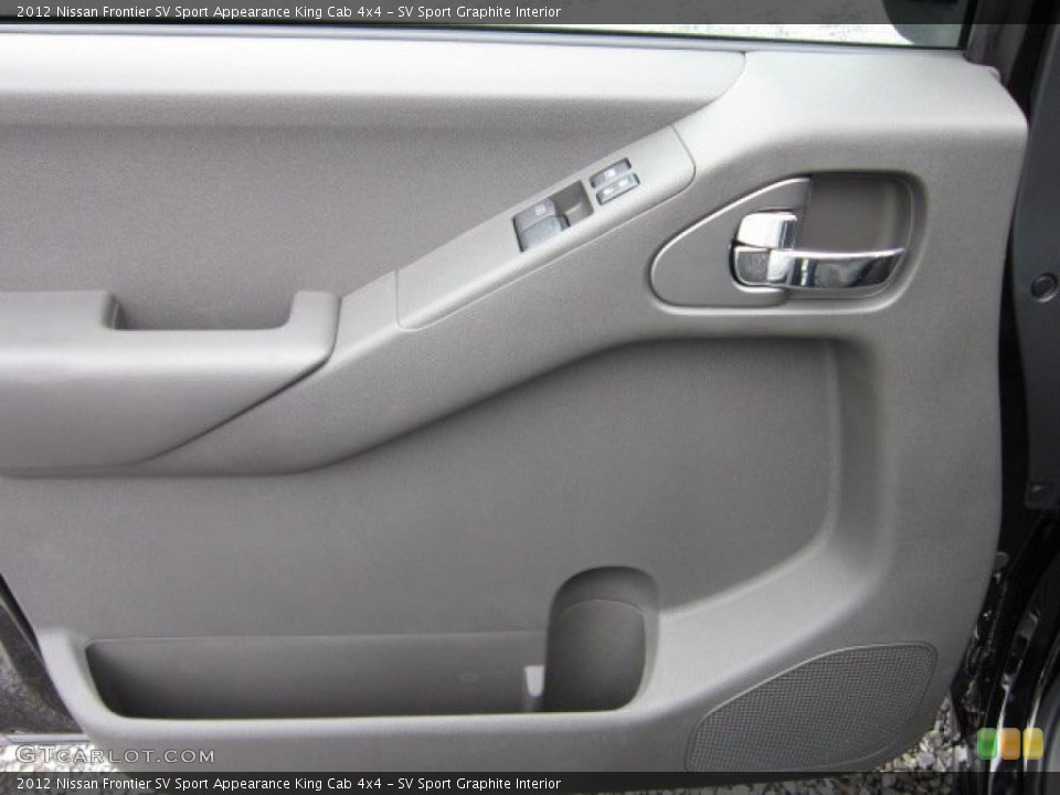 SV Sport Graphite Interior Door Panel for the 2012 Nissan Frontier SV Sport Appearance King Cab 4x4 #55608937