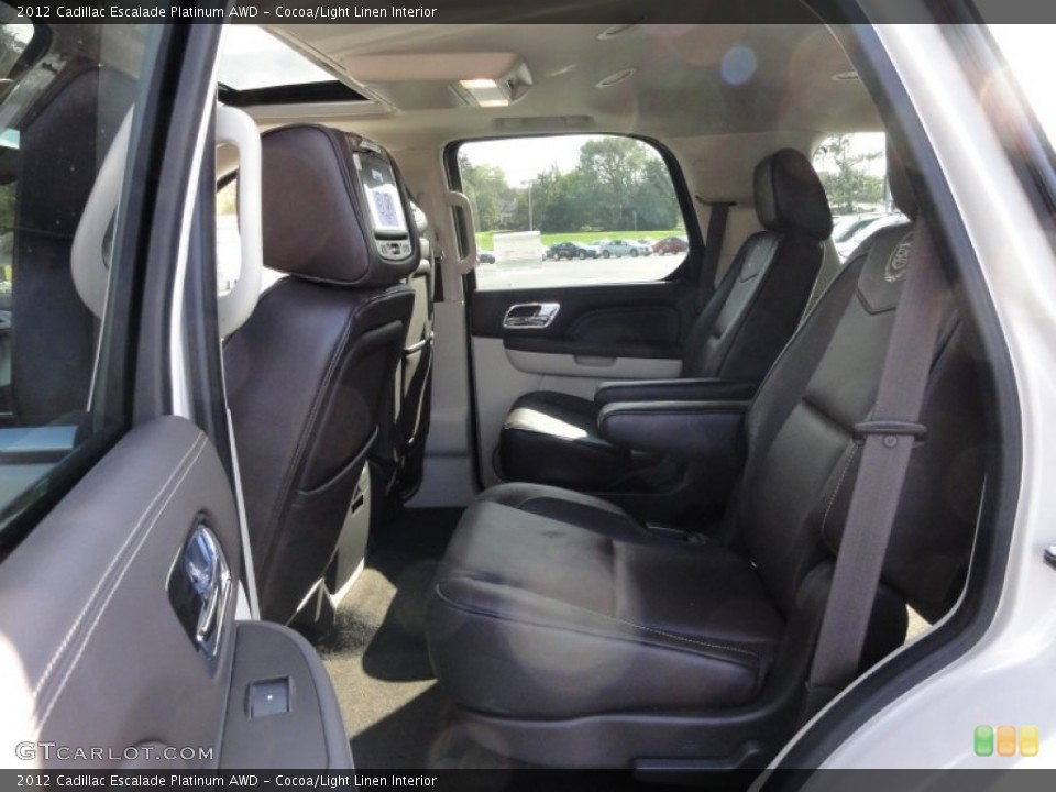 Cocoa/Light Linen Interior Photo for the 2012 Cadillac Escalade Platinum AWD #55609156